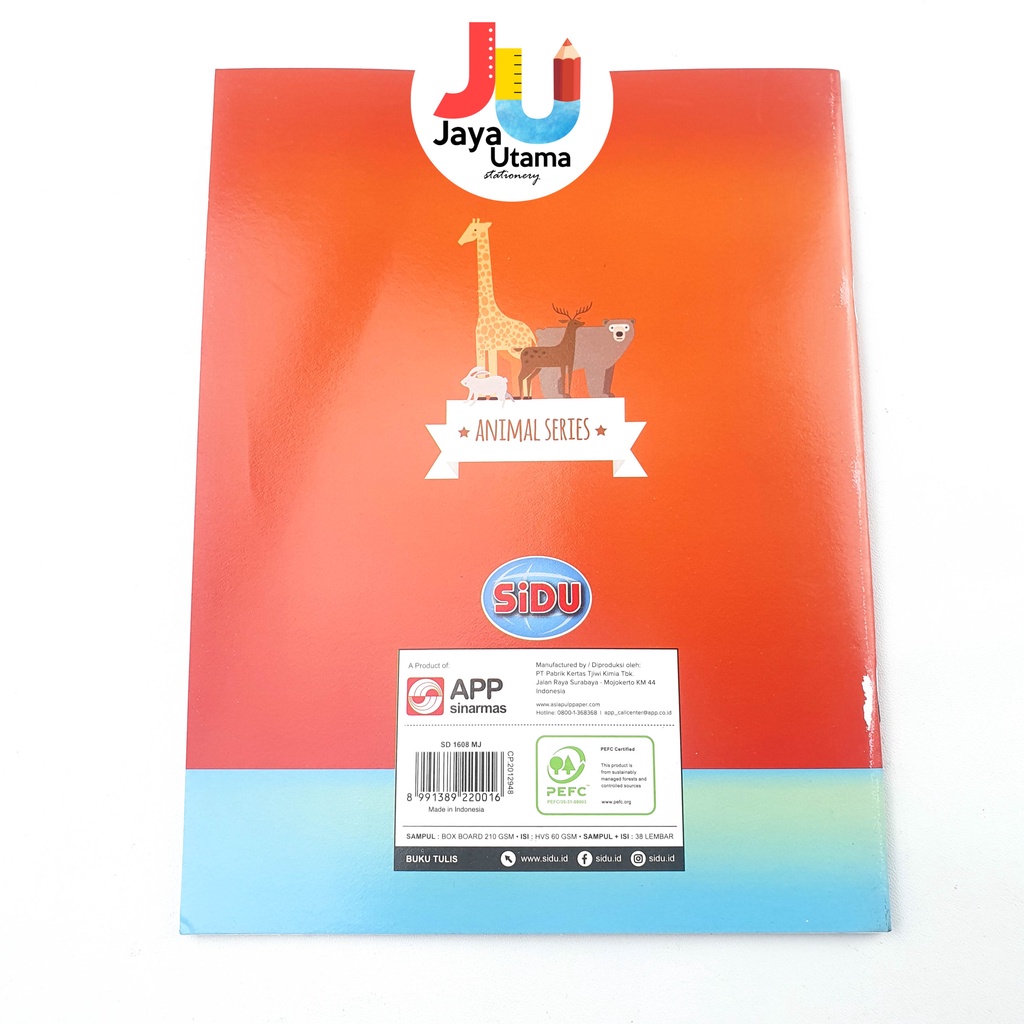 

Buku Tulis Sinar Dunia 38 Lembar (1 Pcs)