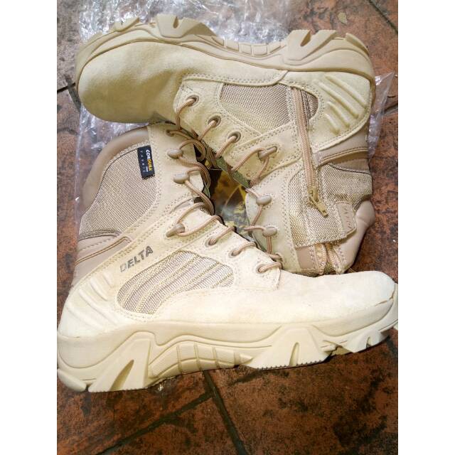Sepatu Tactical/Pdl/Boots Delta cordura Gurun 8inch import termurah