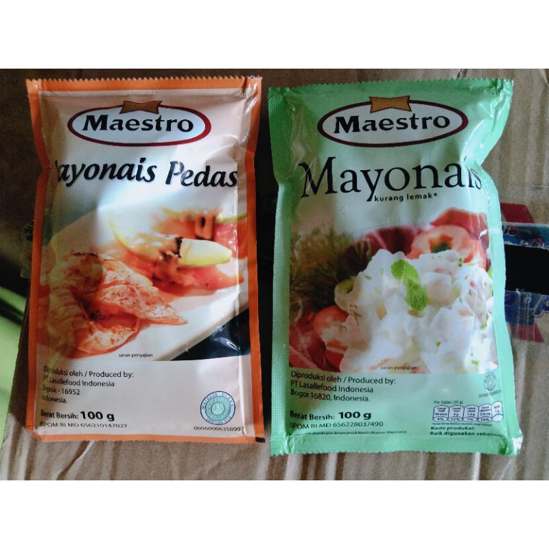 

Mayonaise mamayo maestro 100g