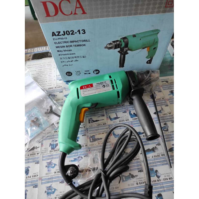DCA IMPACT DRILL AZJ02-13 Mesin bor tangan 13mm bor beton 13 mm