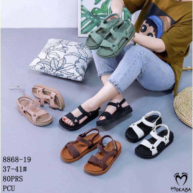 SANDAL SELOP LET KARET MODEL GUNUNG MOKAYA YUTU IMPORT(36-41)