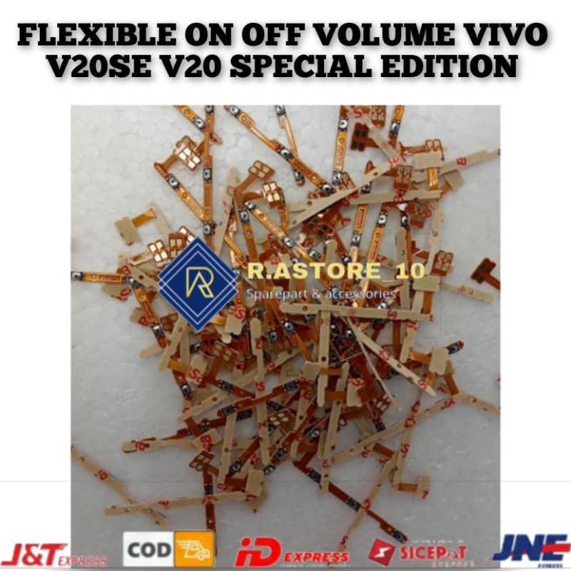 Flexible Flexibel On Off Volume Vivo V20se ( SPECIAL EDITION ) Fleksibel Fleksible Tombol Power On Of Vol Original