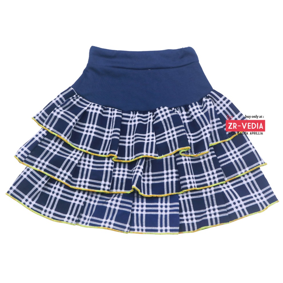 Sasha Skirt uk 2-3 Tahun / Rok Anak Perempuan Murah Skirt Pendek Polos Kaos Lucu Grosir Pakaian Adem