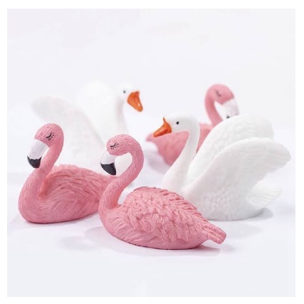 FLAMINGO NAIL PRACTICE HOLDER / nail stand dudukan latihan kuku nailart magnet flamingo