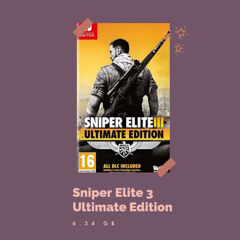 Sniper Elite 3 Ultimate Edition III Nintendo Switch