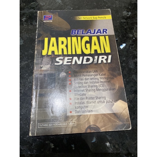 NOVEL Belajar Jaringan Sendiri, Penerbit Medikom Pustaka Mandiri