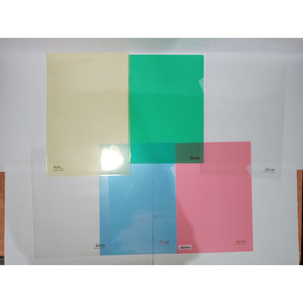 

[Cuci Gudang] DAIICHI / DAICHII - Clear Sleeves /Map Bening No. 9001