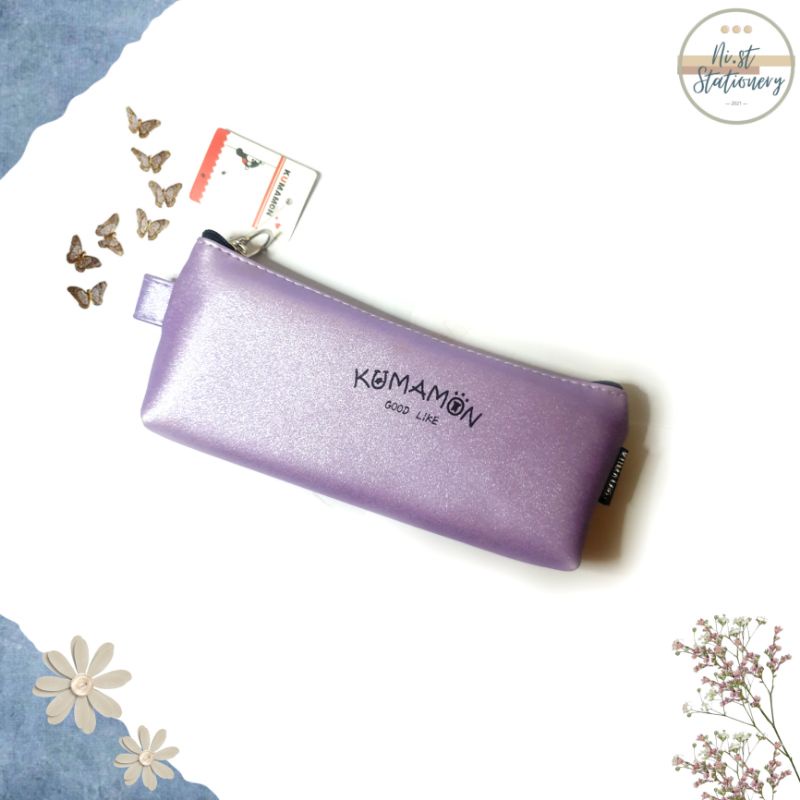 

[PENCIL CASE] Kumamon Sparkling Purple Simple Pencil Case / Tempat Pensil Simple Cantik