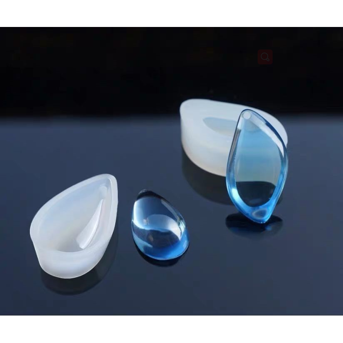 1pcs Crystal Silicone Earrings Mould DIY Jewelry Pendant Charm Making Epoxy Resin Molds For Jewelry Making Findings Supplies