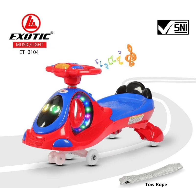 Mainan Anak Swing Car Exotic ET 3104