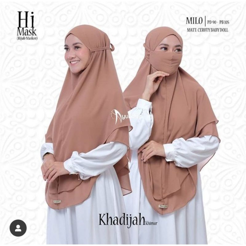 Hijab Masker Khadijah by Ayundya