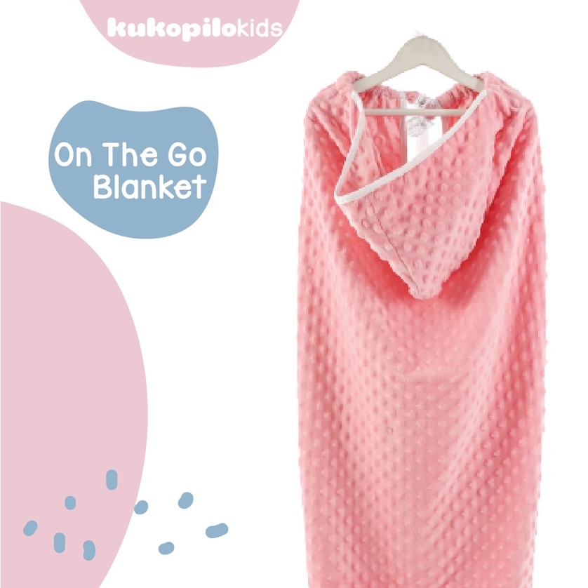 On The Go Blanket Minky Series Bisa Custom Nama Untuk Kado Perlengkapan Bayi Baru Lahir Kukopilokids