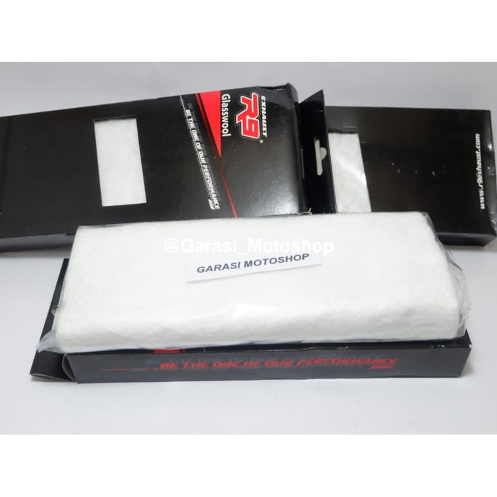 glasswool glasswol gasbul gaspul knalpot r9 original