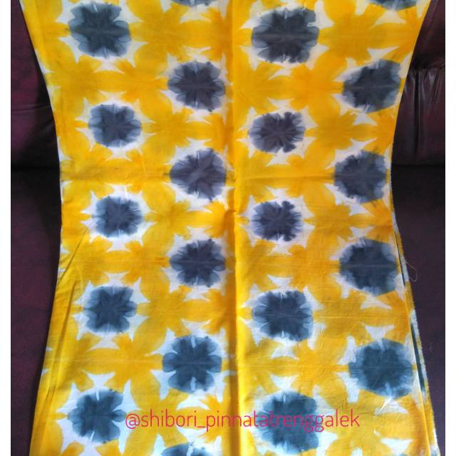kain jumputan ikat celup Shibori