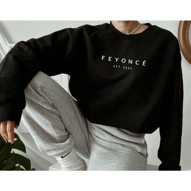 (S - 6XL) Sweater FEYONCE Engagement [CUSTOM TAHUN] Sweatshirt Bride Bridal Shower Gift COUPLE Gift For Bridal Women BIGSIZE OVERSIZE Jumbo