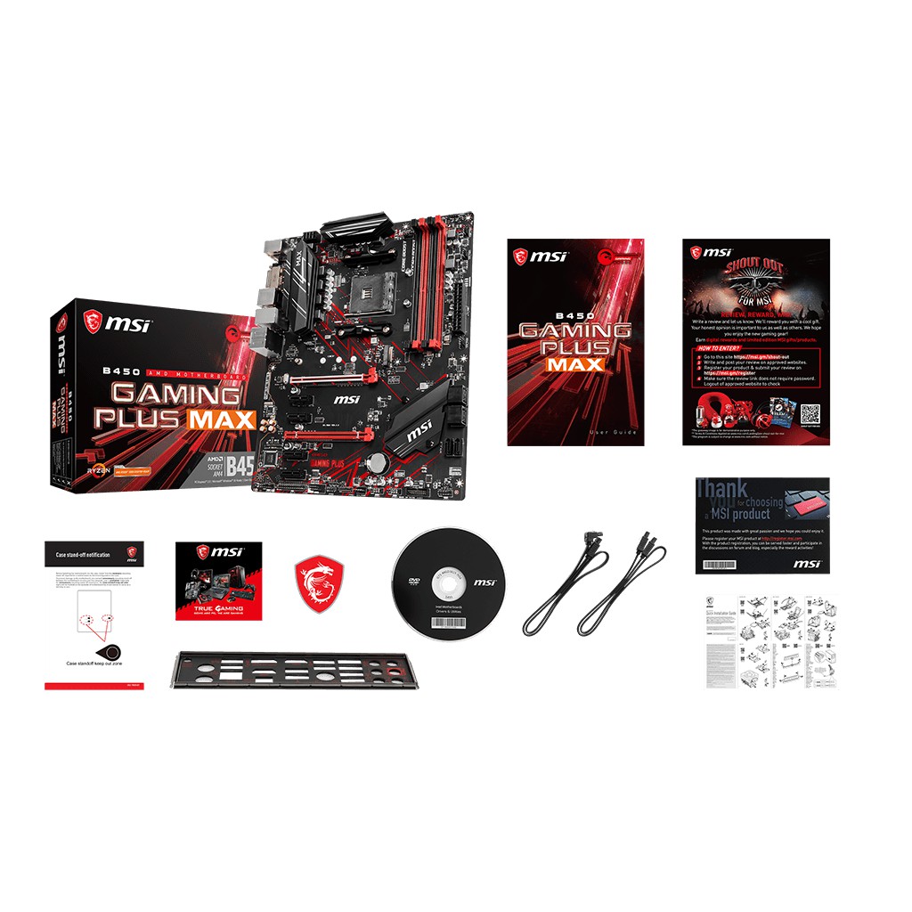 MSI B450 GAMING PLUS MAX - AM4