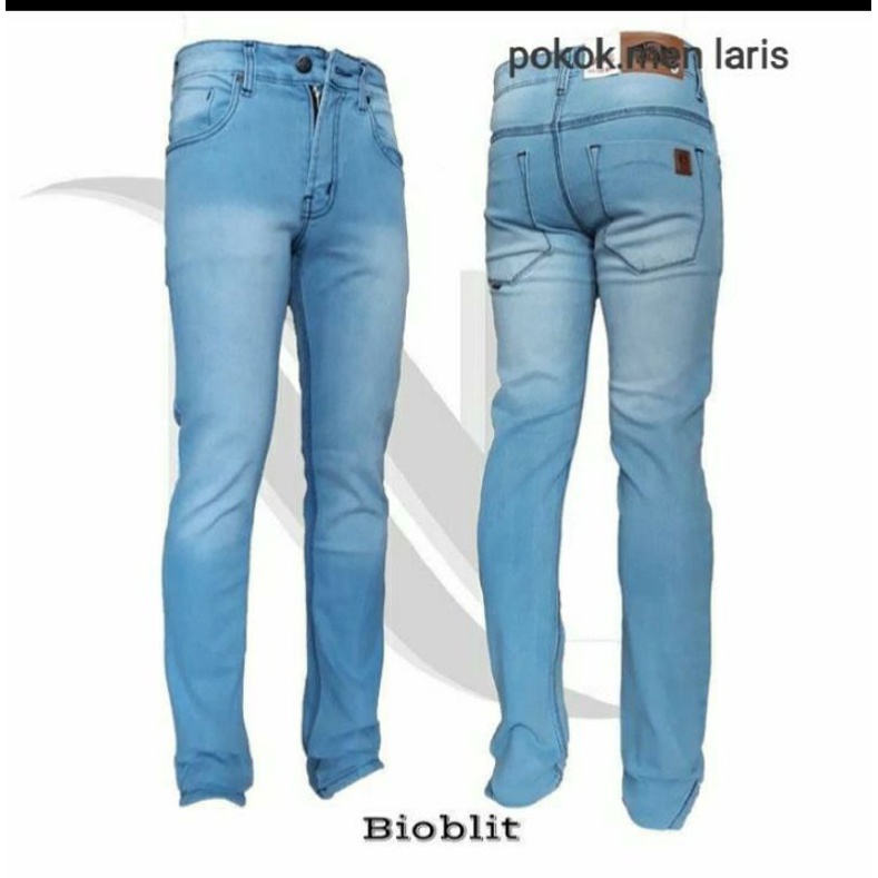 CELANA JEANS PANJANG PRIA LAKI LAKI JINS COWO COWOK DENIM MURAH CELANA STANDART dewasa original