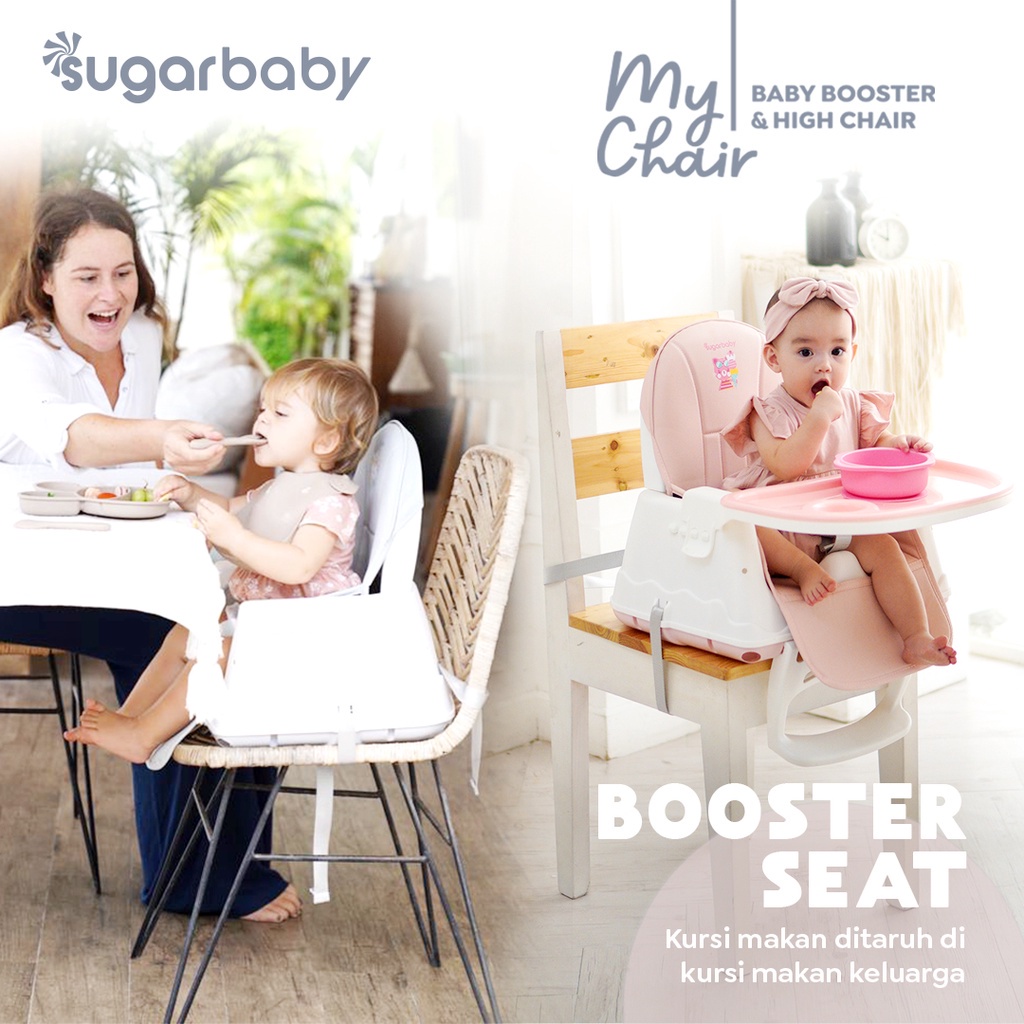 Sugarbaby My Chair Sugar Baby (Baby Booster &amp; High Chair) : 6 Growing Stages Kursi Makan Bayi