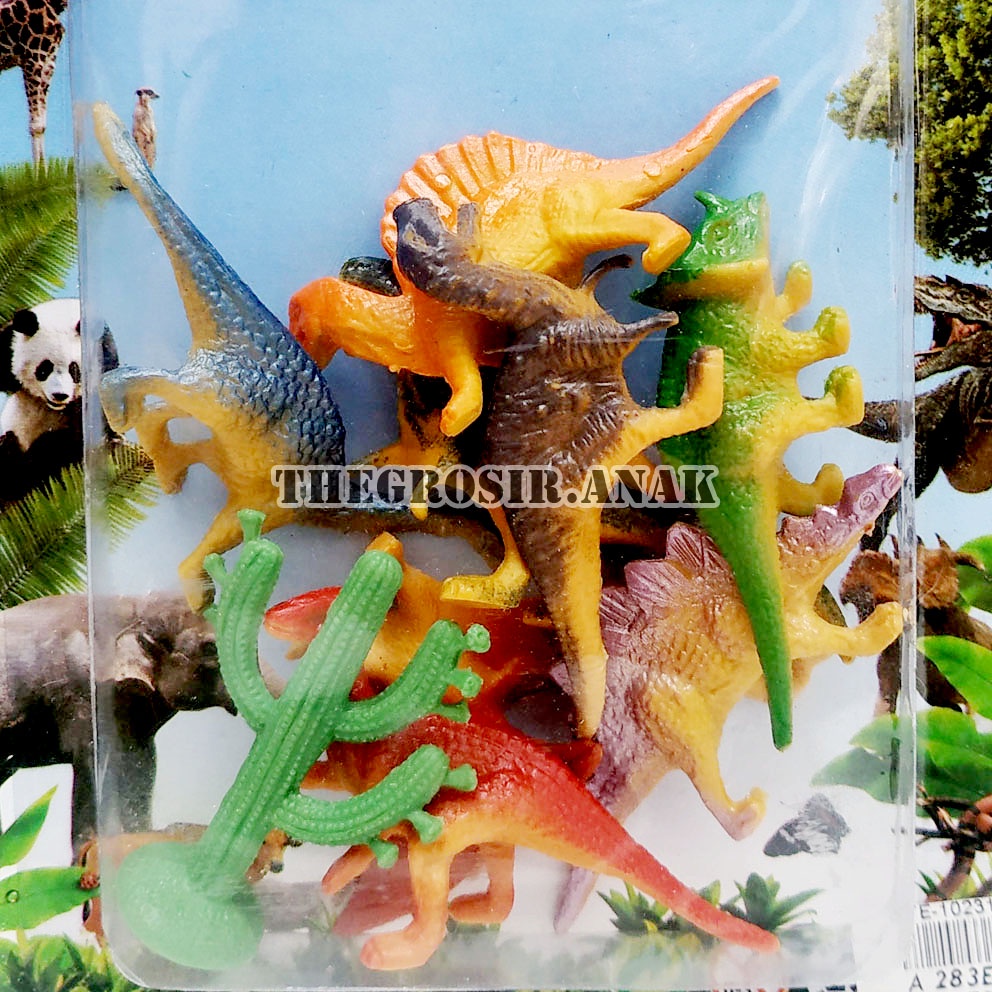 Animal Series Dinosaurs F283E Mainan Dino Dinosaurus Miniatur Jurassic World