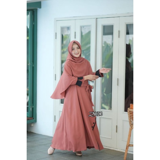 Gamis Syar'i Delia by Zahin