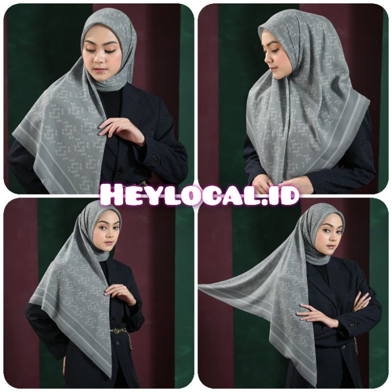 MONOGRAM SCRAMBLE SCARF Local.id | Monogram Scramble Scarf Heylocal.id (Sudah Dapat)