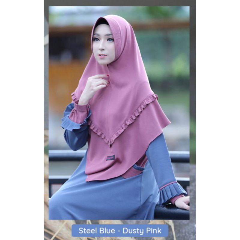 Gamis Nazumi set Queensha♥️ Ready