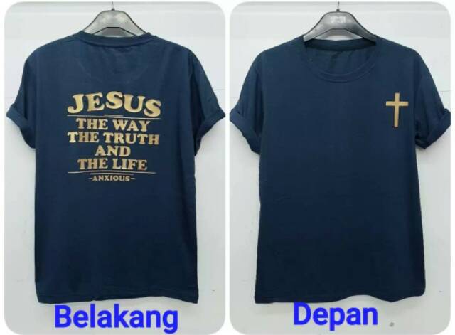 Kaos Rohani JESUS THE WAY UK M. L. XL