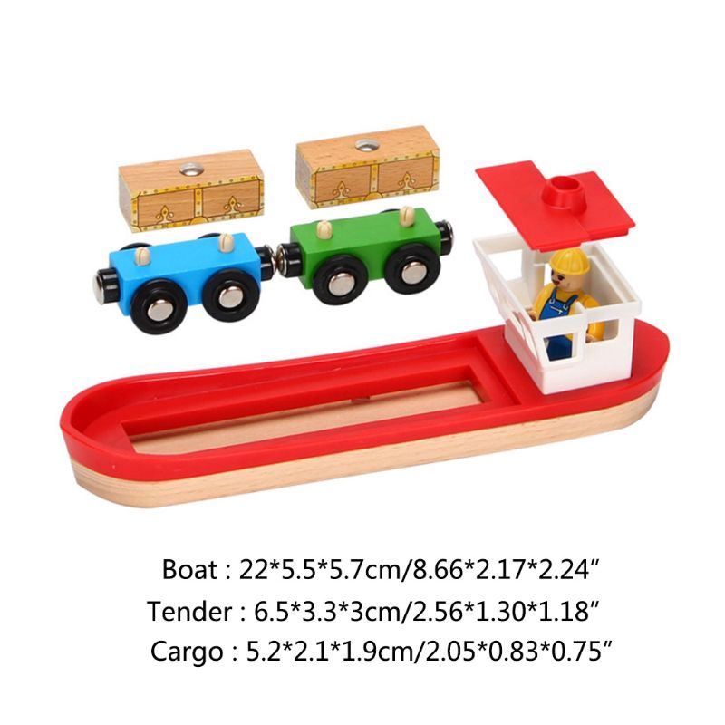 truck pulling boat toy