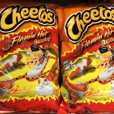 

cheetos flamin' hot crunchy 227 gram (made in usa) tokolaris1629
