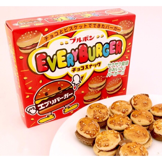 Jual BOURBON EVERY BURGER (BISCUITS WITH CHOCOLATE) Shopee Indonesia