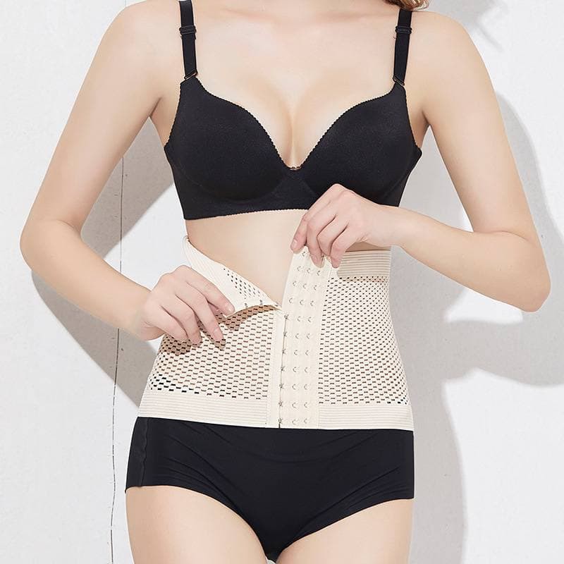 GO! KR385 Korset Pelangsing Pinggang Perut Pembentuk Tubuh Stagen Pengecil Body Slimming