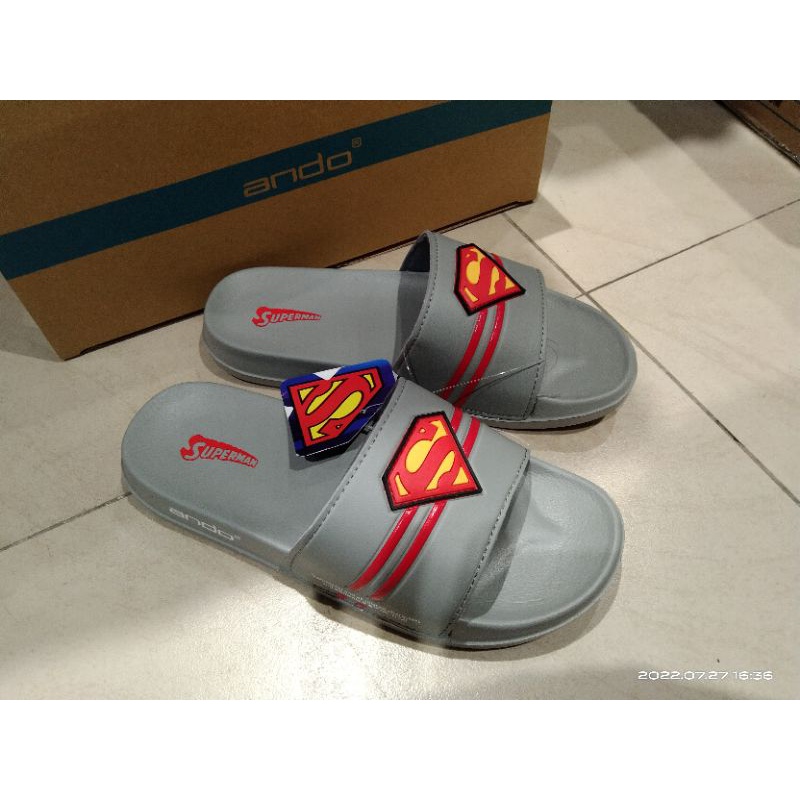 SANDAL ANAK COWO TERBARU ANDO SUPERMAN