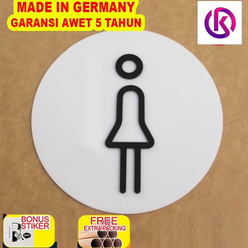 

Grosir Toilet Sign / Tanda Toilet acrylic / Papan Tanda Toilet Akrilik