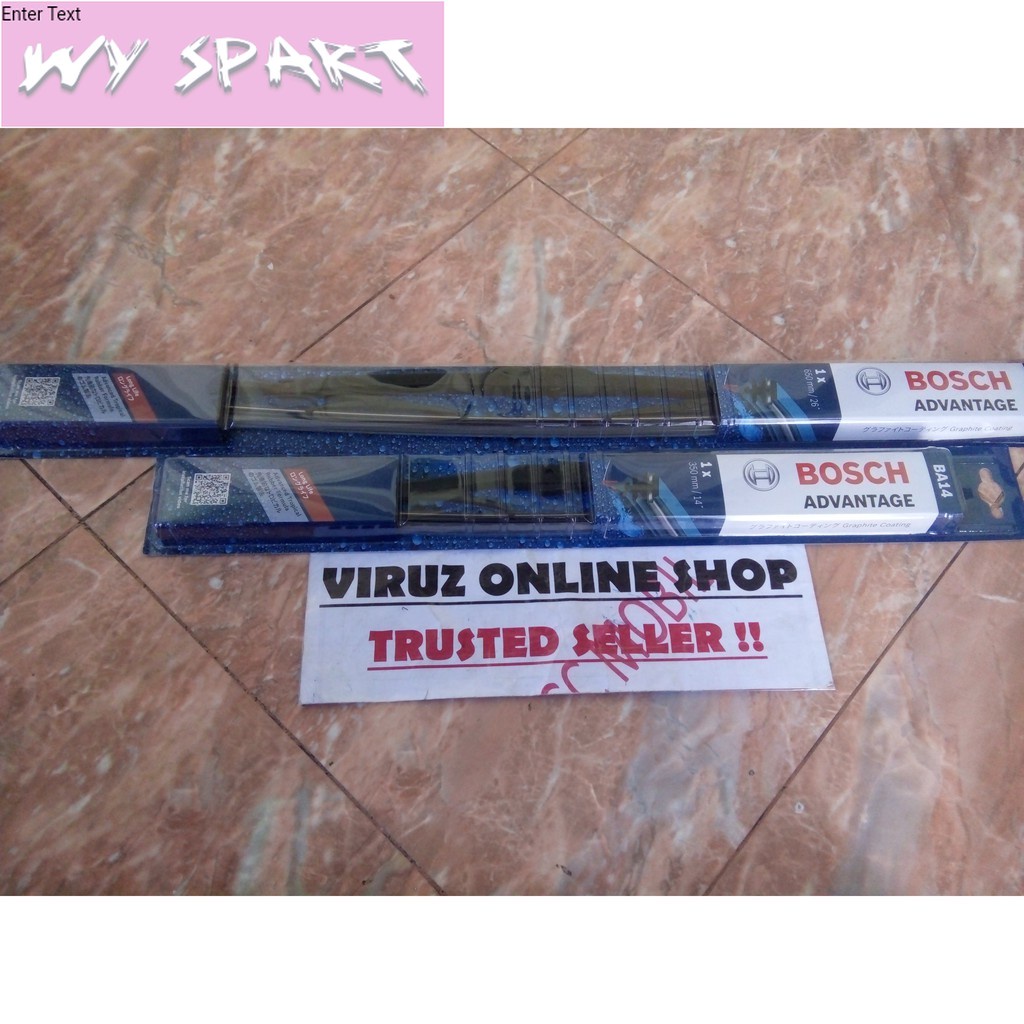 WIPER BLADE - KARET WIPER DEPAN PANTHER KAPSUL 1SET