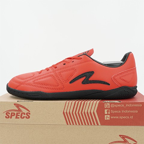 Sepatu Futsal Specs Accura IN Emperor Red Black 401467 Original BNIB