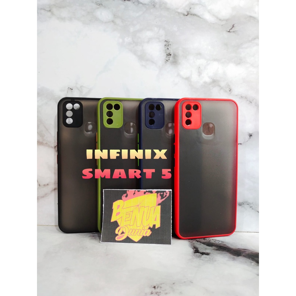 CASE INFINIX SMART 4/X653 - CASE DOVE MY CHOICE PLUS RING KAMERA INFINIX SMART 4 - BD