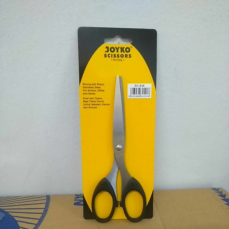 

Gunting Joyko 838 Besar Stainless Steel Scissors