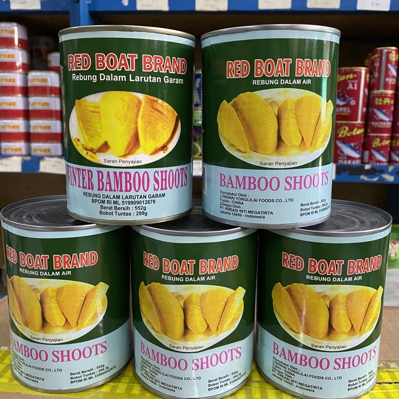 

(552gr) Rebung Kaleng/ Winter Bamboo Shoots/ Red Boat Brand