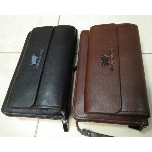 Handbag braunbuffel import slempang clucth hpo