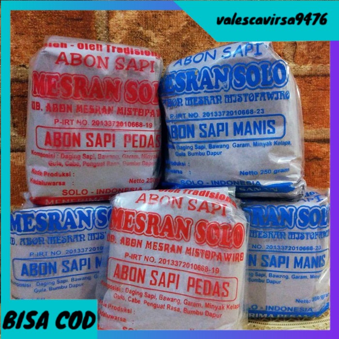

⭐BISA COD⭐ Abon Sapi Mesran