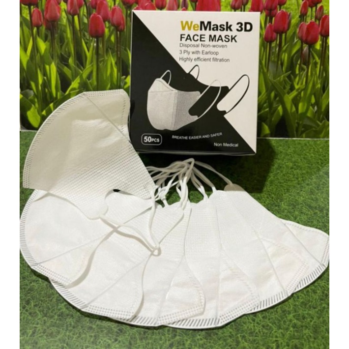 MASKER DUCKBILL WE MASK / WE MAZE ISI 50 PCS