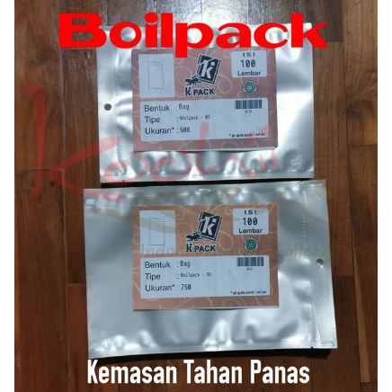 Boilpack Kemasan Tahan Panas Didih Makanan Food Grade Packaging