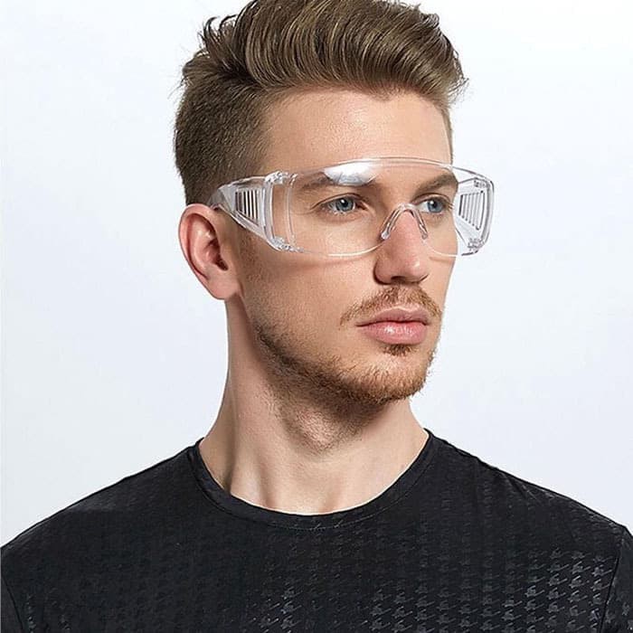 Kacamata Kaca Mata Safety Glasses Google Bening Bahan Akrilik