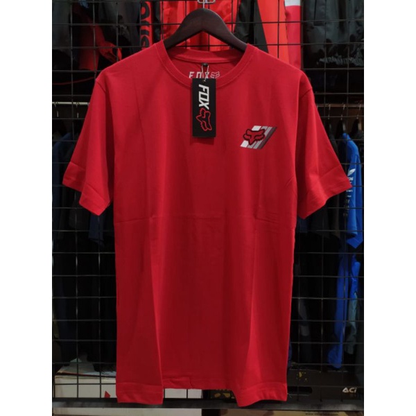 Kaos Fox Racing Cotton Combed 30s Original Sablon Pria Wanita