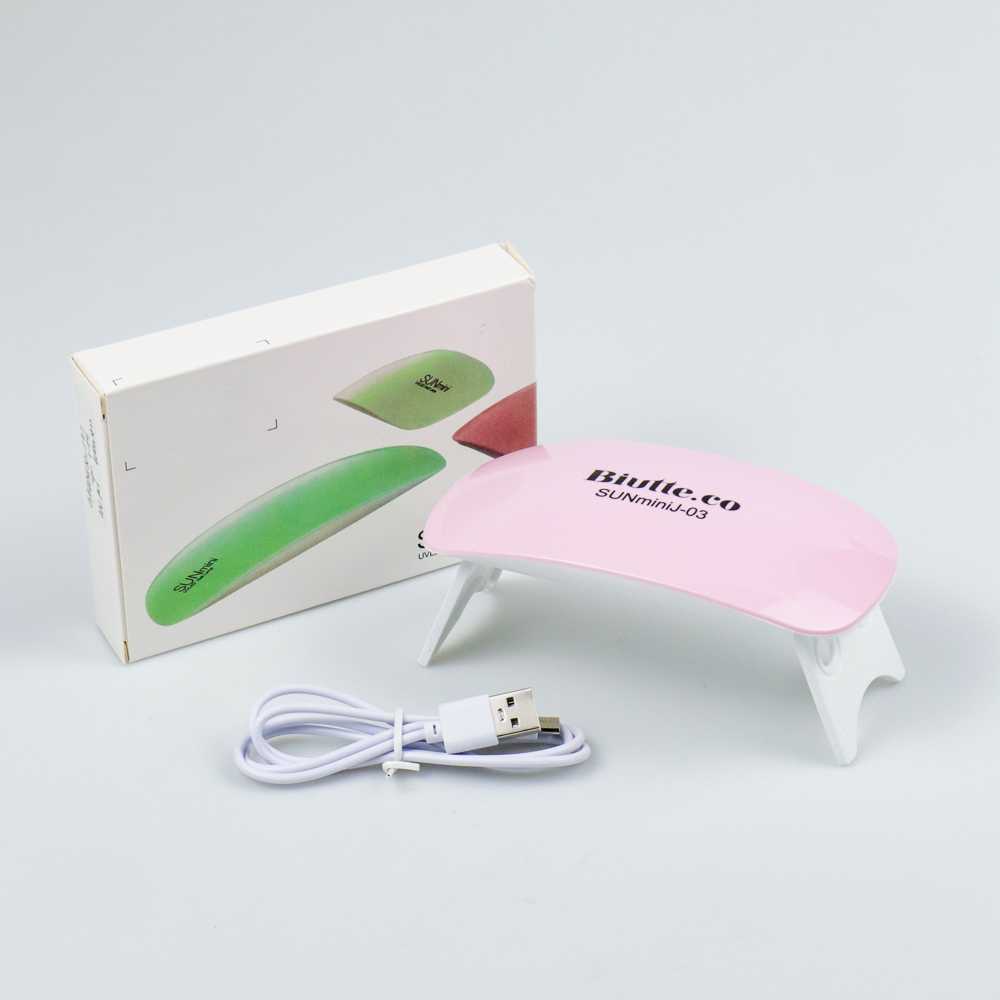 (100% BARANG ORI) Biutte.co Pengering Kutek Kuku UV LED Nail Dryer 6W - J-03