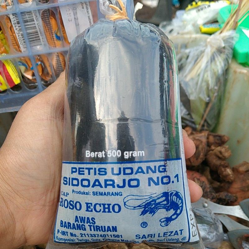 

petis udang asli semarang 500 g petis udang sidoarjo cap roso echo (kemasan skrng doble plastik, tape, kardus)