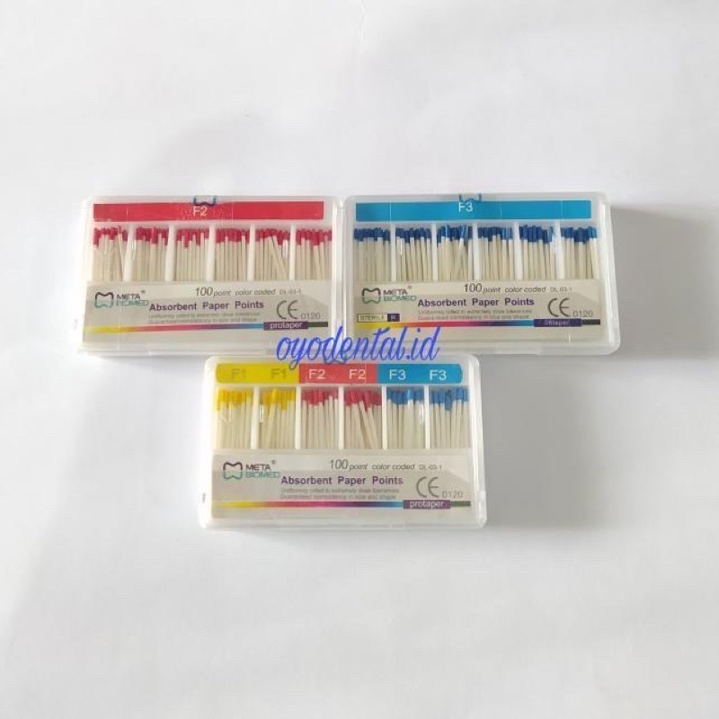 Dental Paper point F1 F2 F3 F4 F5 assorted / paper point protaper