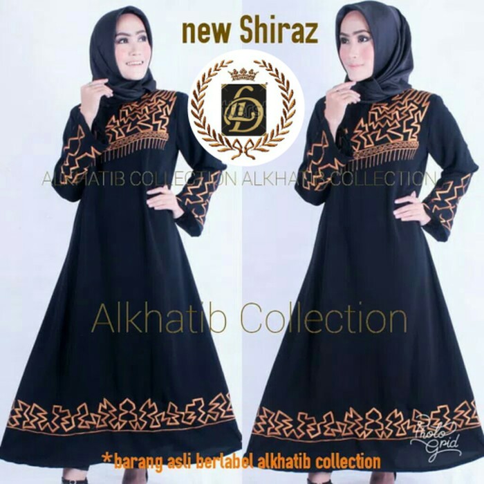 Abaya Motif Shiraz / Abaya Arab / Baju Muslim / Baju Muslimah