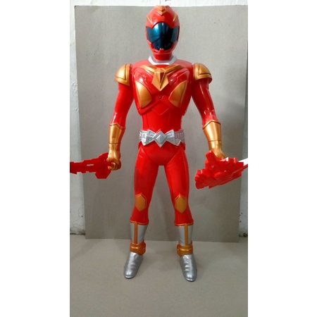 Mainan robot power ranger nyala dan bersuara free batrai