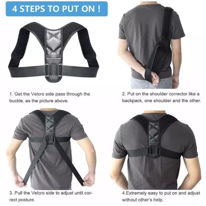 SHOULDER BACK SUPPORT / PEYANGGA TULANG PUNGGUNG / POSTURE CORRECTOR